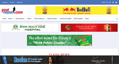 Desktop Screenshot of goalnepal.com